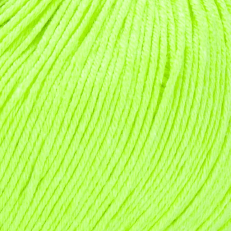 Włóczka YarnArt Baby Cotton 430 / neonowa zieleń
