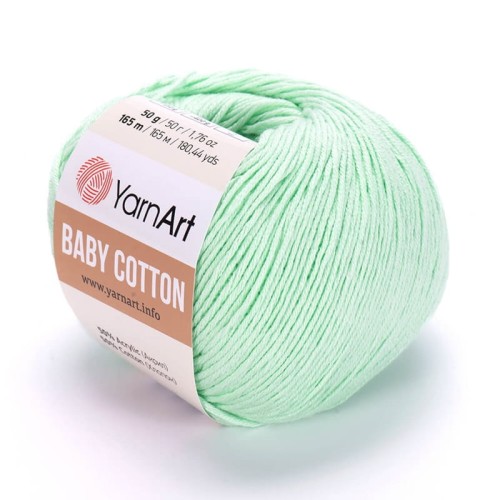 Włóczka YarnArt Baby Cotton 435 / mięta