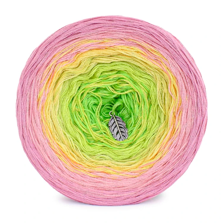 KOKONEK Classic B140 Bright and bold - Malinowy róż/morela/żółty/kiwi/zielone jabłuszko
