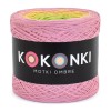 KOKONEK Classic B140 Bright and bold - Malinowy róż/morela/żółty/kiwi/zielone jabłuszko