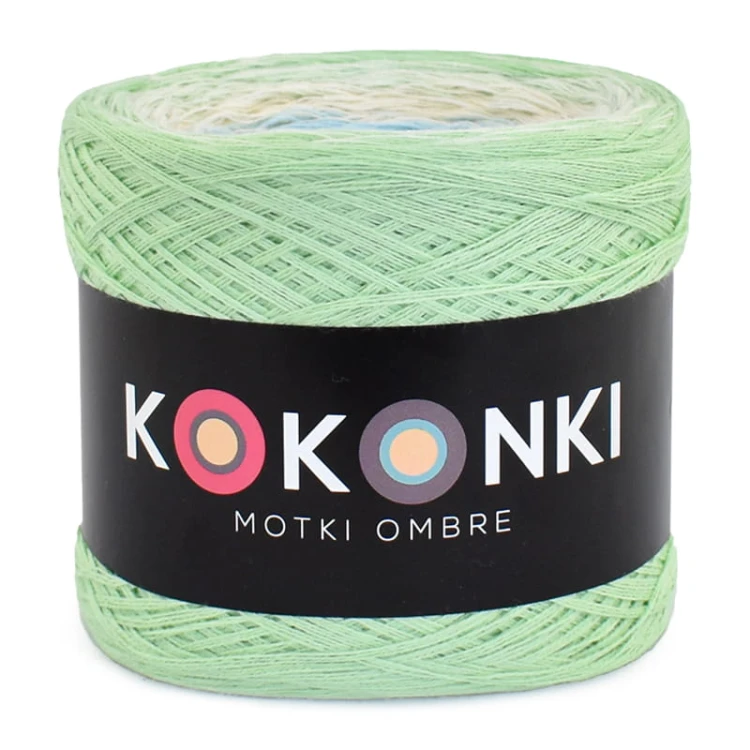 KOKONEK Classic B141 Mystery girl - Pistacja/jasna pistacja/krem/jasny błękit/błękit