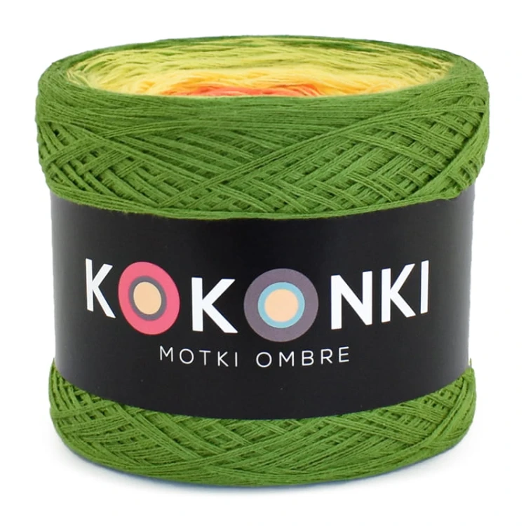 KOKONEK Classic B142 Fresh juice - Paproć/kiwi/intensywny żółty/mango/koniak