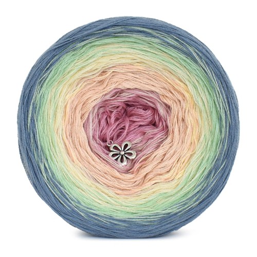 KOKONEK Classic B143 French treat - Denim/pistacja/wanilia/łososiowy róż/malinowy róż