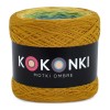KOKONEK Classic B144 July field - Musztarda/żółty/jasna zieleń/jasny/petrol/wino