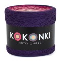 KOKONEK Classic B151 Garden treasure - Fiolet/gorący róż/malinowy róż/krem/jasna zieleń