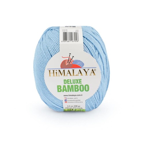 Włóczka Himalaya Deluxe Bamboo 14 / niebieski