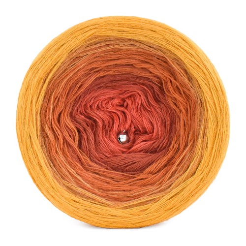 KOKONEK Merino 712 - Kurkuma/miodowy/koniak/cegła/rudy