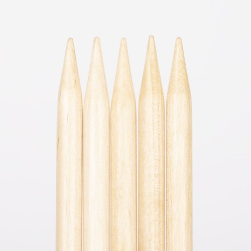 Druty do skarpet Drops Basic Birch 20 cm - drewniane