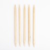 Druty do skarpet Drops Basic Birch 20 cm - drewniane