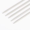 Druty proste do skarpet Drops Basic - aluminiowe