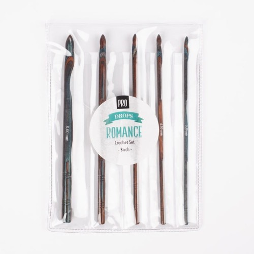 Zestaw szydełek Drops Pro Romance / 3,5 - 8,0 mm / 9034