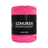 PREMIUM sznurek bawełniany by KOKONKI 5mm / rolka 100m / fuksja