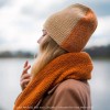 Autor Made by Bibi, wzór „Strzałka”, Kokonek Kish Rare Merino R66