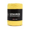 PREMIUM sznurek bawełniany by KOKONKI 5mm / rolka 100m / cytryna