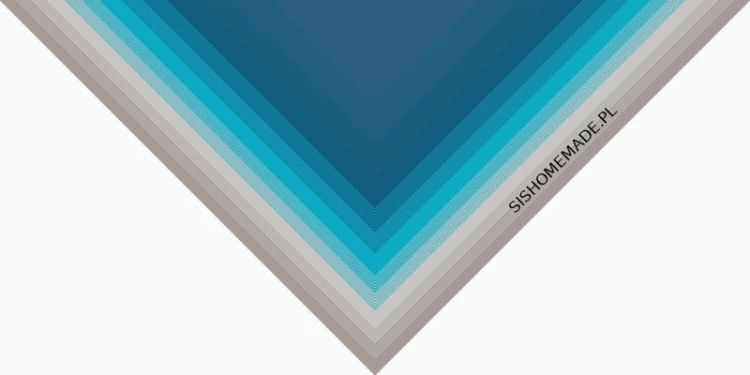 KOKONEK Merino 596 MIX Mroźna kraina- Cappuccino/jasny szary/turkus/petrol/petrol II