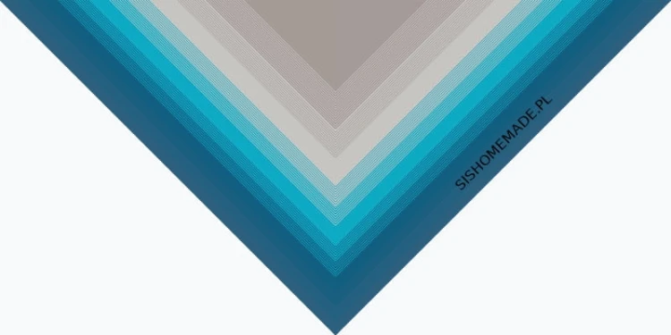KOKONEK Merino 596 MIX Mroźna kraina- Cappuccino/jasny szary/turkus/petrol/petrol II