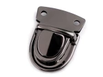 Zapięcie do torebki / czarny nikiel / 28 x 32 mm / 080711