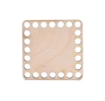 Baza dno koszyka / kwadrat / 10x10 cm / otwory  10 mm
