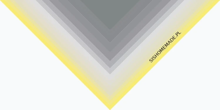 KOKONEK Classic B003 Step by Step - Żółty/jasny beż/jasny szary/szary/szary melanż