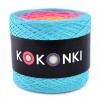KOKONEK_Classic A876 Turkus/neonowy róż/intensywny żółty