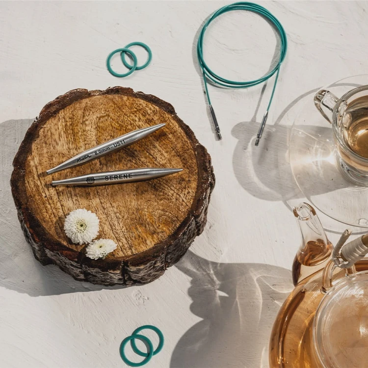 Druty do wymiennych żyłek KnitPro Mindful - stal nierdzewna