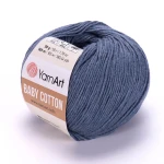 Włóczka YarnArt Baby Cotton 453 / denim