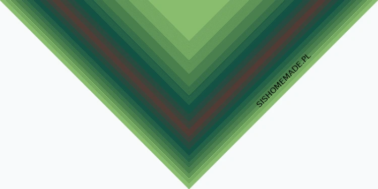 KOKONEK Merino Vest 356 Green Madness - Jasna zieleń/zieleń/ciemna zieleń/ciemny brąz/ciemna zieleń/zieleń/jasna zieleń