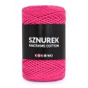 Sznurek Macrame Cotton by KOKONKI 2mm / rolka 200m / fuksja (wiązany)
