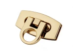 Zapięcie do torebki / 20x40 mm / złoto / 1 szt / 790498