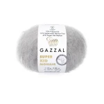 Włóczka Gazzal Super Kid Mohair 64435 / gołębi
