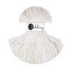 Sznurek pleciony bawełniany Bobbiny Premium / Złamana Biel / Off White / 5mm / 100m