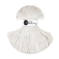 Sznurek pleciony bawełniany Bobbiny Premium / Złamana Biel / Off White / 5mm / 100m