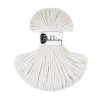 Sznurek pleciony bawełniany Bobbiny Junior / Złamana Biel / Off White / 3mm / 100m