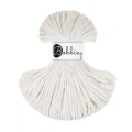 Sznurek pleciony bawełniany Bobbiny Junior / Złamana Biel / Off White / 3mm / 100m