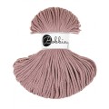 Sznurek pleciony bawełniany Bobbiny Junior / Wrzosowy / Mauve / 3mm / 100m
