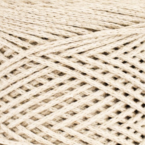 Sznurek Macrame Cotton by KOKONKI 2mm / rolka 200 m / ciepły beż