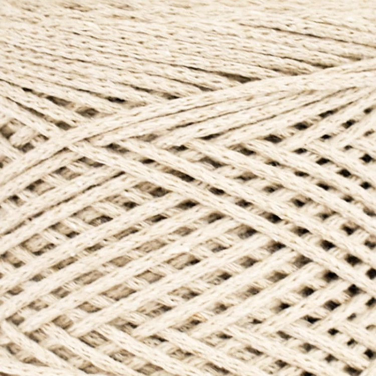 Sznurek Macrame Cotton by KOKONKI 2mm / rolka 200 m / ciepły beż