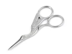Nożyczki do haftu Bocian / 9 cm / srebro / 750331
