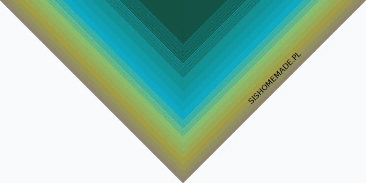 KOKONEK Merino 458 - Ciemna zieleń/szmaragd/turkus/jasna zieleń/oliwka/khaki