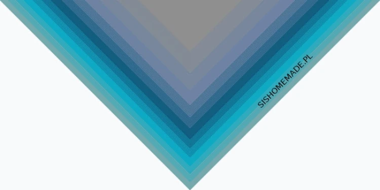 KOKONEK Merino 546 - Szary/szaroniebieski/petrol/turkus/patyna