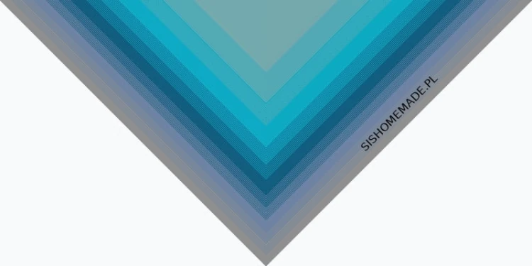 KOKONEK Merino 546 - Szary/szaroniebieski/petrol/turkus/patyna