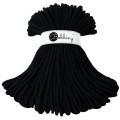 Sznurek pleciony bawełniany Bobbiny Jumbo / Czarny / Black/ 9mm / 100m