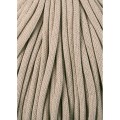 Sznurek pleciony bawełniany Bobbiny Jumbo / Beżowy / Beige / 9mm / 100m