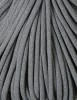 Sznurek pleciony bawełniany Bobbiny Jumbo / Stalowy / Steel / 9mm / 100m