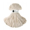 Sznurek pleciony bawełniany Bobbiny Jumbo / Natrualne złoto / Golden Natural / 9mm / 100m