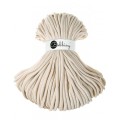 Sznurek pleciony bawełniany Bobbiny Jumbo / Natrualne złoto / Golden Natural / 9mm / 100m
