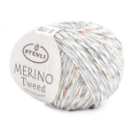 Włóczka Stenli Merino Tweed 00419 / jasny beż 