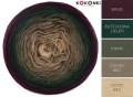 KOKONEK Classic A903 Wino/butelkowa zieleń/khaki/ciemny beż/ciepły beż