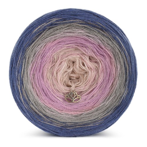 KOKONEK Merino 338 Lidia Granny - Fumo/cappuccino/brudny róż/nude