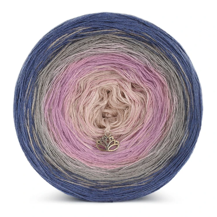 KOKONEK Merino 338 Lidia Granny - Fumo/cappuccino/brudny róż/nude